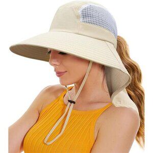 Sun Hats UV Protection Beige